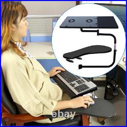 Ergonomic Laptop Keyboard Mouse Chair Stand Mount Holder Installed to Chair SALE