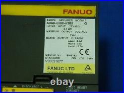 FANUC A06B-6080-H305 REFURBISHED EXCHANGE SALE with 6 MONTHS WARRANTY