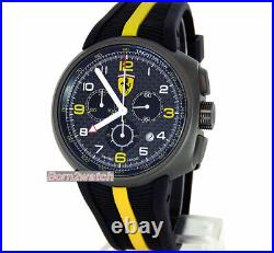 FERRARI FE-10-GUN-CG-FC MEN SWISS MADE CHRONOGRAPH 45mm SUPER CLEARANCE SALE