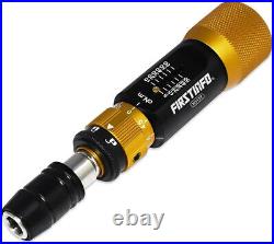 FIRSTINFO H5177 Ultra Precision Certified Torque Limiting Screwdriver 1/4 Inch