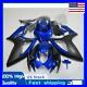 Fairing Injection Plastic Kit Blue Black Fit For Suzuki GSXR600/750 2006-2007