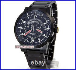 Ferrari Fe-11-ipb-cm-bk Men Swiss Chrono Black Ion Coated Super Clearance Sale