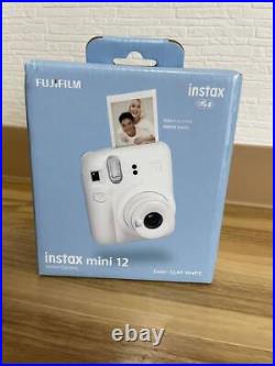 Fujifilm Instax Mini 12 Warranty Sales Sticker White Polaroid Instant Camera fro