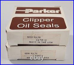 HUGE SURPLUS SALE NEW Parker Clipper Oil Seals 2QTR20 2QTR18 1QTR18 + Warranty