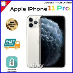 Hot Sale? Apple iPhone 11 Pro-256GB-All Colors Unlocked Smartphone-Very Good -51