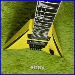 Hot Sale High Quality 6-string Yellow Flying V Electric Guitar Quality Guarantee