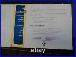 Innocenti Lambretta Dealer Sales Guarantee Instruction Booklet Original 60s item