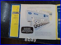 Innocenti Lambretta Dealer Sales Guarantee Instruction Booklet Original 60s item