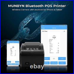 MUNBYN POS Printer 80MM Thermal receipt Printer Auto-Cutter for Windows Mac