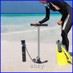 Mini Scuba Diving Case 0.5L Oxygen Tank Pump Equipment Underwater Breath SALE