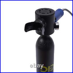 Mini Scuba Diving Case 0.5L Oxygen Tank Pump Equipment Underwater Breath SALE