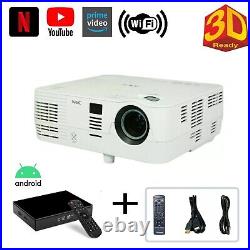 NEC Projector 2800 LUMENS FHD+5G WiFi Android box Netflix/youtube SALE Bundle