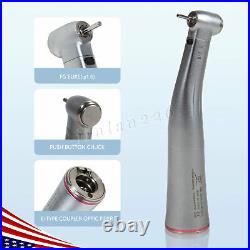 NSK Style Dental 15 Electric Fiber Optic Contra Angle Handpiece Inner Spray 1/5