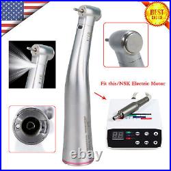 NSK Style E-type Dental 15 Handpiece Fiber Optic Contra Angle High Speed Red RI