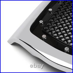 New Rivet Style Mesh Grille+Shell For Ram 1500 2500 3500 2006-2008 Chrome