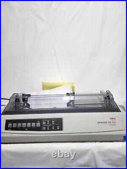 OKI Microline 321 Turbo Dot Matrix Printer (62411701) Fully Serviced +Warranty