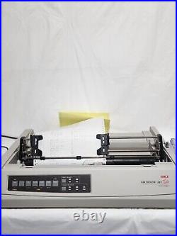 OKI Microline 321 Turbo Dot Matrix Printer (62411701) Fully Serviced +Warranty