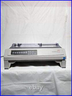 OKI Microline 321 Turbo Dot Matrix Printer (62411701) Fully Serviced +Warranty