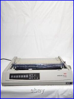 OKI Microline 321 Turbo Dot Matrix Printer (62411701) Fully Serviced +Warranty