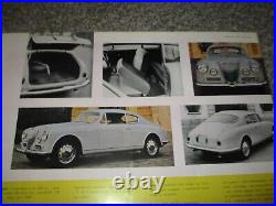 Original 1956 Lancia Aurelia GT 2500 Sport Coupe Factory Sales Brochure RARE