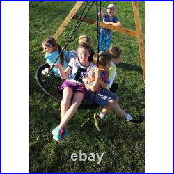 Original Web Swing Sales Enterprises Inc Web Rider Outdoor Play Steel Tube Frame