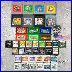 Pokémon DS 3DS GB GBA Series 42 Type Cartridge Only Japanese Language Bulk Sale