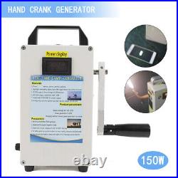 Portable Hand Crank Generator Emergency Power Supply USB Phone Car Charging Sale