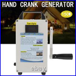 Portable Hand Crank Generator Emergency Power Supply USB Phone Car Charging Sale