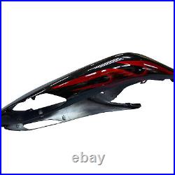 Red Flames Injection Fairing Kit Plastic Fit for Kawasaki ZX10R 2006 2007