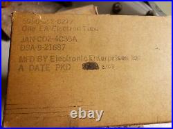 THYRATRON TUBE 4C35A / JAN-CDZ 4C35A Electronic Enterprises ORIG BOX-50%SALE