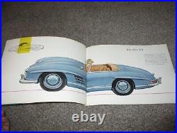 Ultra Rare 1957 Mercedes-Benz 300 SL Roadster showroom sales brochure original