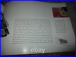 Ultra Rare 1957 Mercedes-Benz 300 SL Roadster showroom sales brochure original