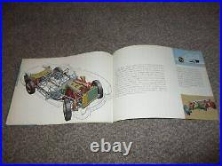 Ultra Rare 1957 Mercedes-Benz 300 SL Roadster showroom sales brochure original