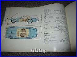 Ultra Rare 1957 Mercedes-Benz 300 SL Roadster showroom sales brochure original