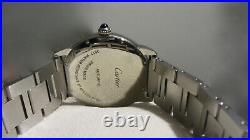 Very Rare First Edition 3517 Cartier Ronde Solo W6701011 42 mm of 2013