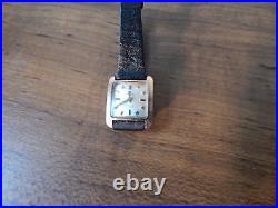 Vintage Ladies Darwil 17 Jewels Wind Up Wristwatch Runs Needs Clean Intrntl Sale