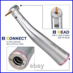 Yabangbang Dental LED 15 Fiber Optic Contra Angle Handpiece Fit NSK Red Ring US