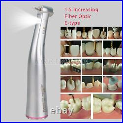 Yabangbang Dental LED 15 Fiber Optic Contra Angle Handpiece Fit NSK Red Ring US